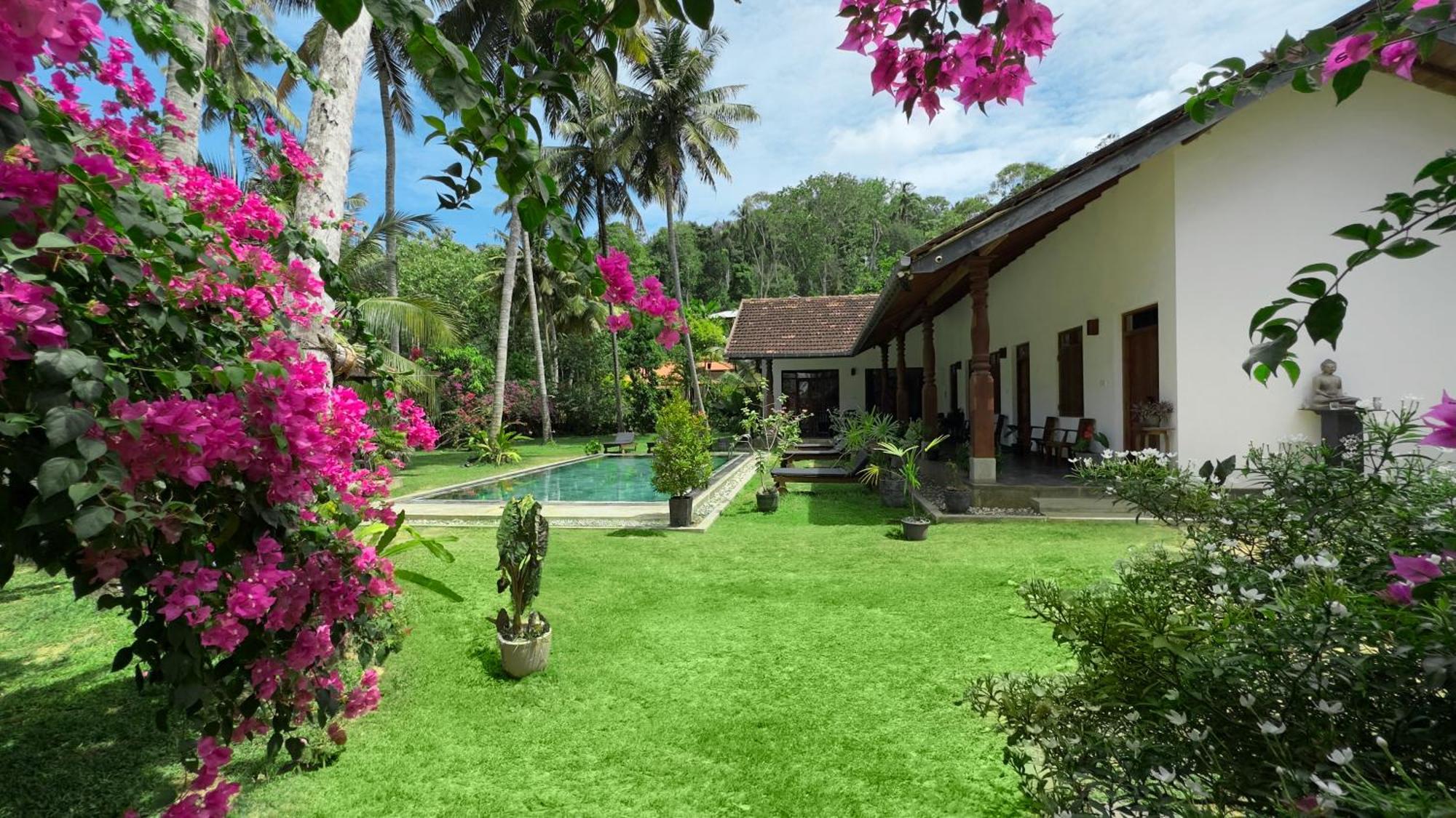 Villa Hiriketiya Dikwella Esterno foto