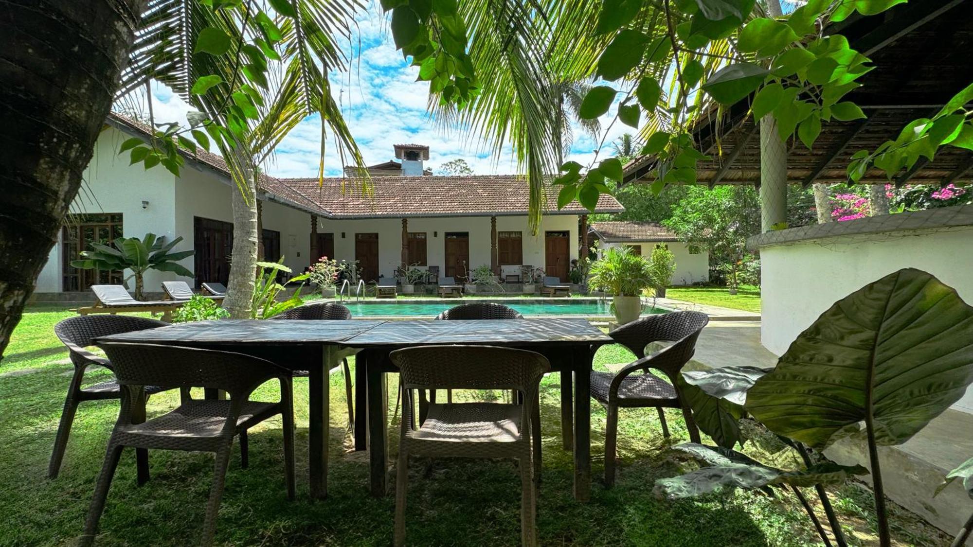 Villa Hiriketiya Dikwella Esterno foto