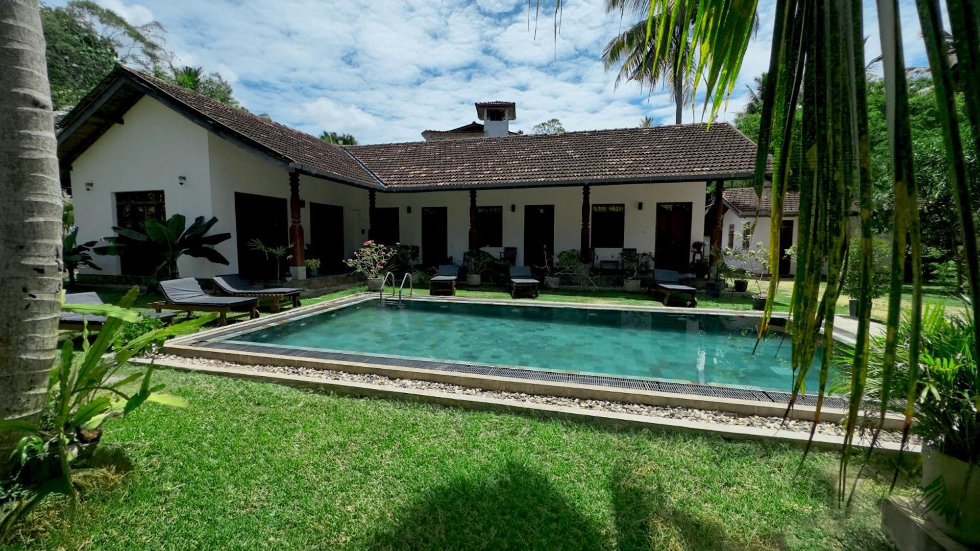 Villa Hiriketiya Dikwella Esterno foto