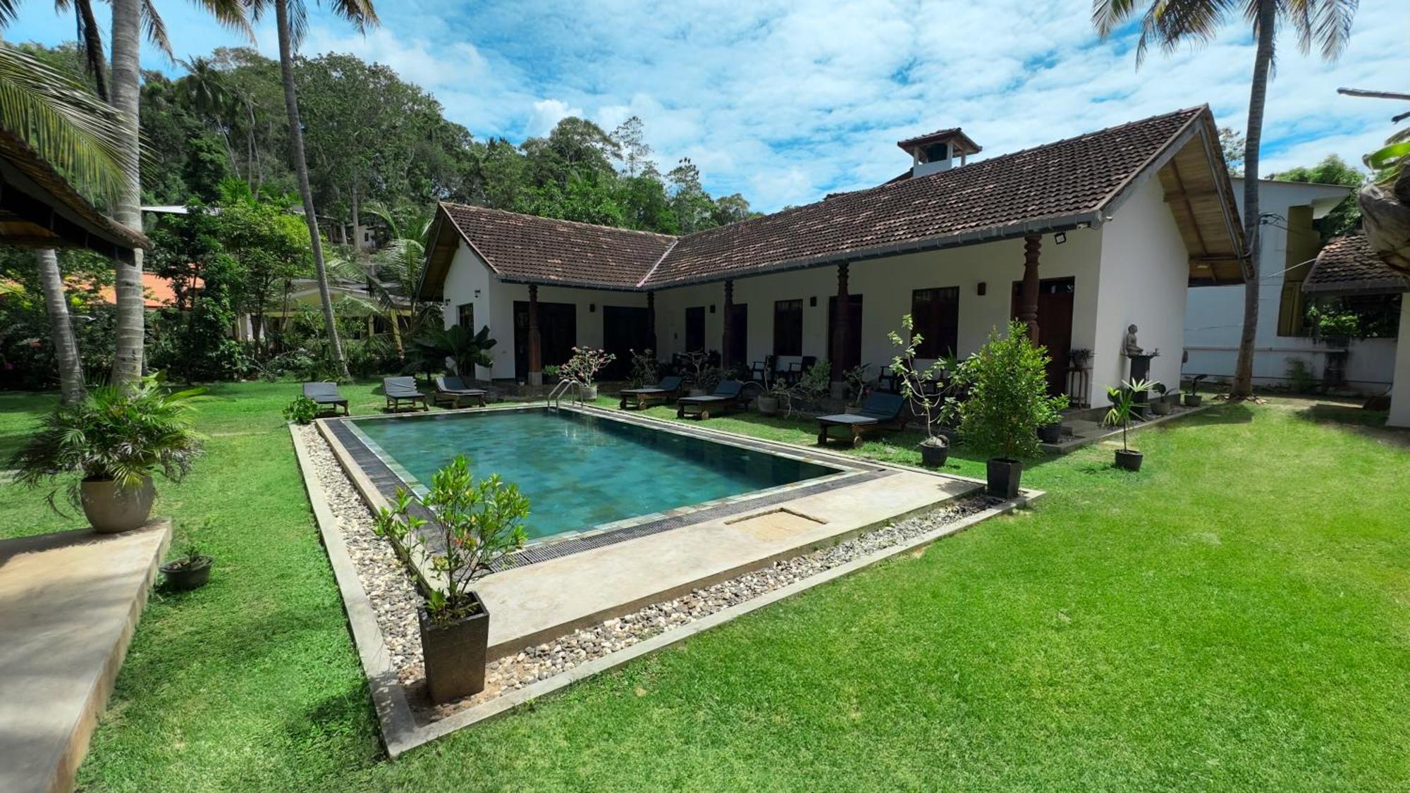 Villa Hiriketiya Dikwella Esterno foto